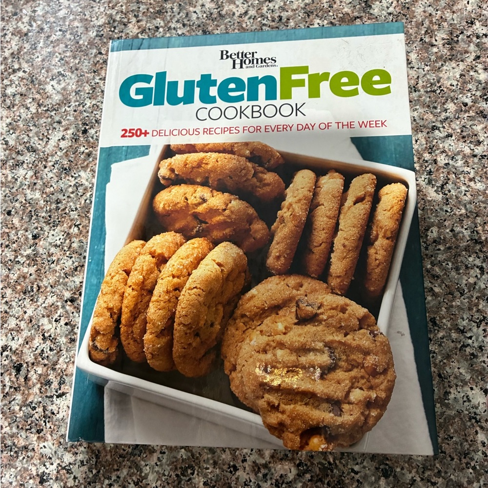 Better Homes And Gardens Gluten Free Hard Cover Cookbook